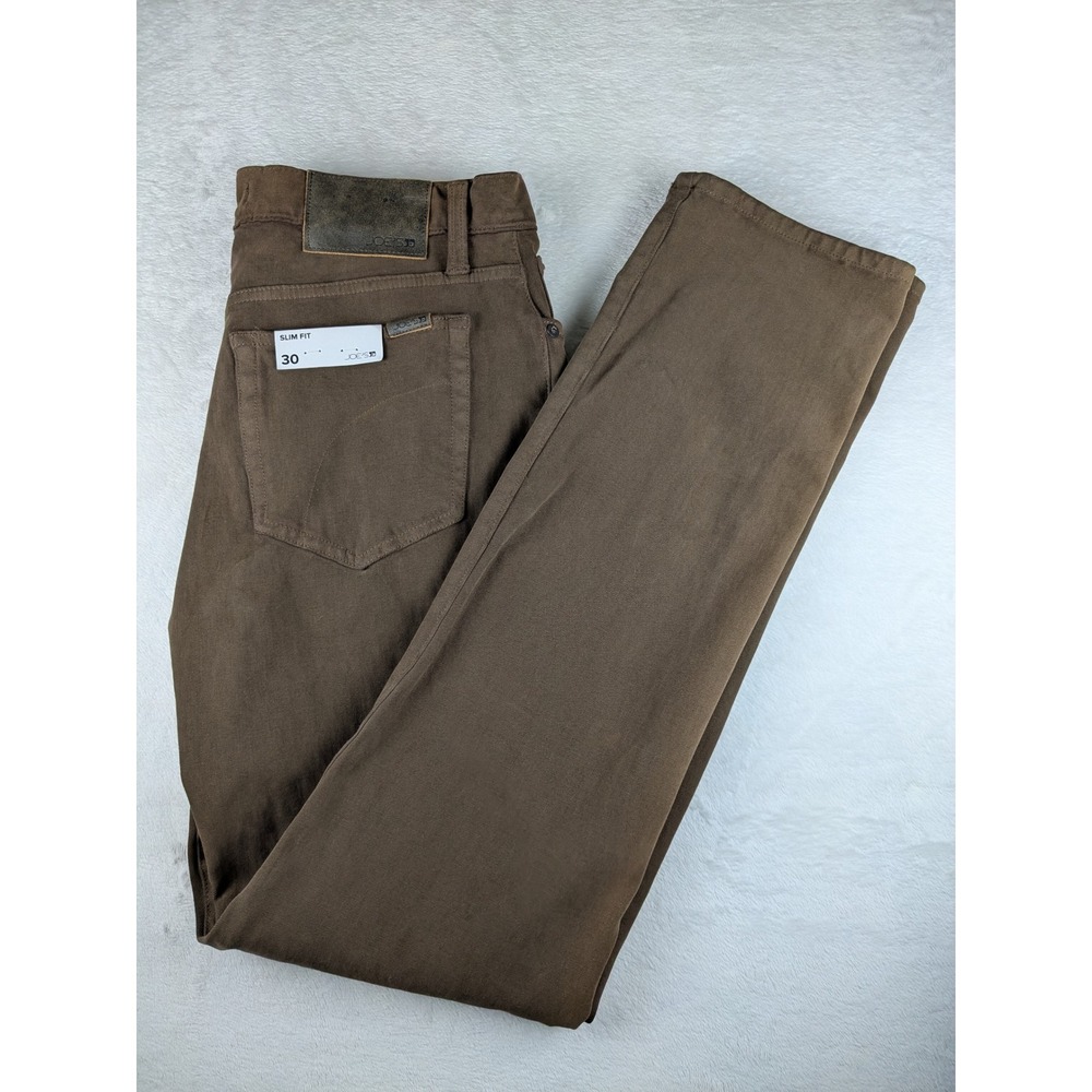 JOE'S Jeans Mens Slim Fit Brown Pants Casual Denim Size 30 Fits 29x32 (Read)